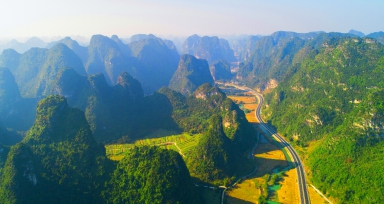 大新德天至宁明花猴子路一、二期工程